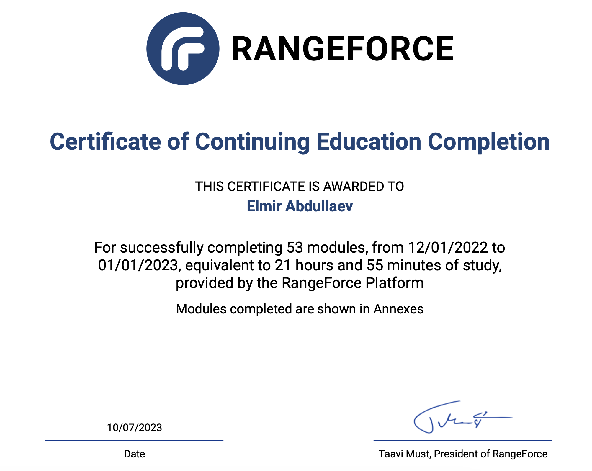 RangeForce